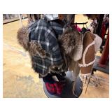 Winter hats. (4) Display racks included