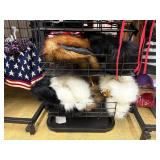 Winter hats. (4) Display racks included