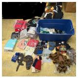 Hats, gloves, shirts, sweatshirts, crew necks, novelty hats