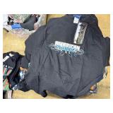 Hats, gloves, shirts, sweatshirts, crew necks, novelty hats