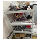 Hats and sweatshirts