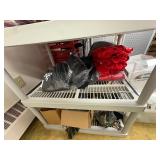 Hats and sweatshirts