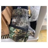 Hats and sweatshirts