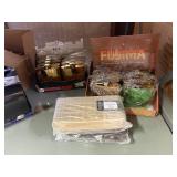 Lighters/smoking accessories: 80 flasks, 24 hand warmer fuel. 110 wallets