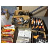 Duracell, Panasonic, and Toshiba batteries