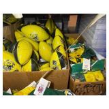 Hats, socks, foam footballs