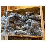 3 shelves of camp hunting gear