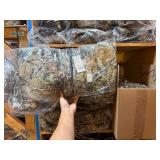 3 shelves of camp hunting gear