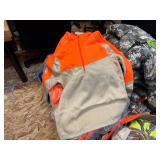 Camo jackets and hats