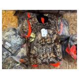 Camo hunting jackets and vests