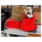 Hats, gloves, sunglasses, chargers, keychains