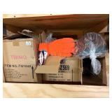 Hats, jackets, gloves, shirts