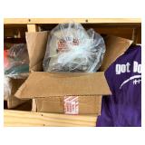 Hats, jackets, gloves, shirts