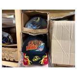 Hats, jackets, gloves, shirts