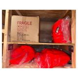 Hats, jackets, dolls, vases, fidget toys, snow scrapers