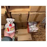 Hats, jackets, dolls, vases, fidget toys, snow scrapers