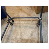 Garlin 5-step rolling angle stepladder with perforated steps 78” x 34”