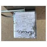 Vestil Aluminum Economizer Dockplate E4224 - 4300 lb Capacity