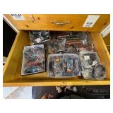 Sunglasses, knives, 6