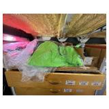 Sunglasses, shirts, chargers, lighters, playing cards, cases, task lights, umbrella, freeze-dried mini bursts