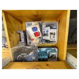 Sunglasses, shirts, chargers, lighters, playing cards, cases, task lights, umbrella, freeze-dried mini bursts