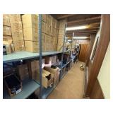 Industrial Style Warehouse shelving L420” x H8’ D32”