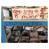 Industrial Style Warehouse shelving L420” x H8’ D32”