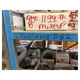 Industrial Style Warehouse shelving L420” x H8’ D32”