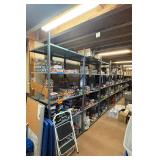 Industrial Style Warehouse shelving L420” x H8’ D32”