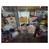 (3) NSF Metal rolling shelves, H 69” x 2’ x 3’.