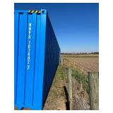 MMPU1074827 // 40 Ft Shipping Container, 40HC, Single Trip - Blue **