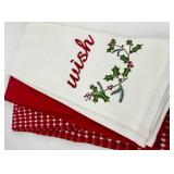 Kringle Farms Christmas Decor Set Towels, Ornament, Candles