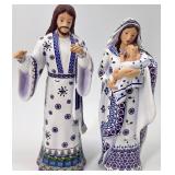 Caspar, Melchior & Balthasar Nativity Figures & Shepherd and Hawthorne Village