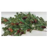 Set of 6 Large Pine Sprays with Cones & Red Berries #1