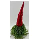 Holiday Decor Lot: Santa Mug & Sign, Ho Ho Ho Sign & Gnome