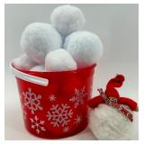 Assorted Christmas Decor Boxes & Figurine Set