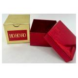 Assorted Christmas Decor Boxes & Figurine Set