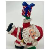 Vintage Santa Claus & Friends Figurine Lot Christmas Decor