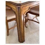 DR - Vintage Drexel Heritage Dining Table with 6 Chairs