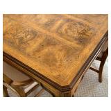 DR - Vintage Drexel Heritage Dining Table with 6 Chairs