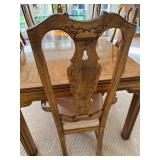 DR - Vintage Drexel Heritage Dining Table with 6 Chairs