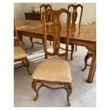 DR - Vintage Drexel Heritage Dining Table with 6 Chairs