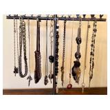 Assorted Fashion and Sterling Necklace Lot with Various Designs