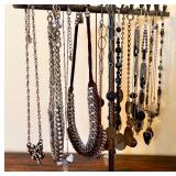 Assorted Fashion and Sterling Necklace Lot with Various Designs