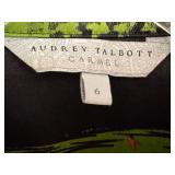 UL - Audrey Talbott Carmel 100% Silk Blouse Size 6