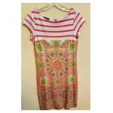 UL - Escada Sport Striped and Paisley Dress Size 34