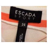 UL - Escada Sport Striped and Paisley Dress Size 34