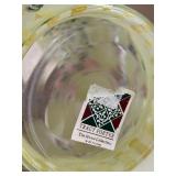 SR/LR - Set of 3 Hand Painted Glass Vases, Tracy Porter Signed