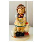 FR - Vintage Barnyard Hummel Figurine, Vintage Hummel Figurine Chic Girl and Vintage Hummel Figurine Be Patient