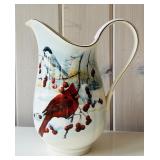 SR - Lenox Winter Greetings Scenic Pitcher by Catherine McClung